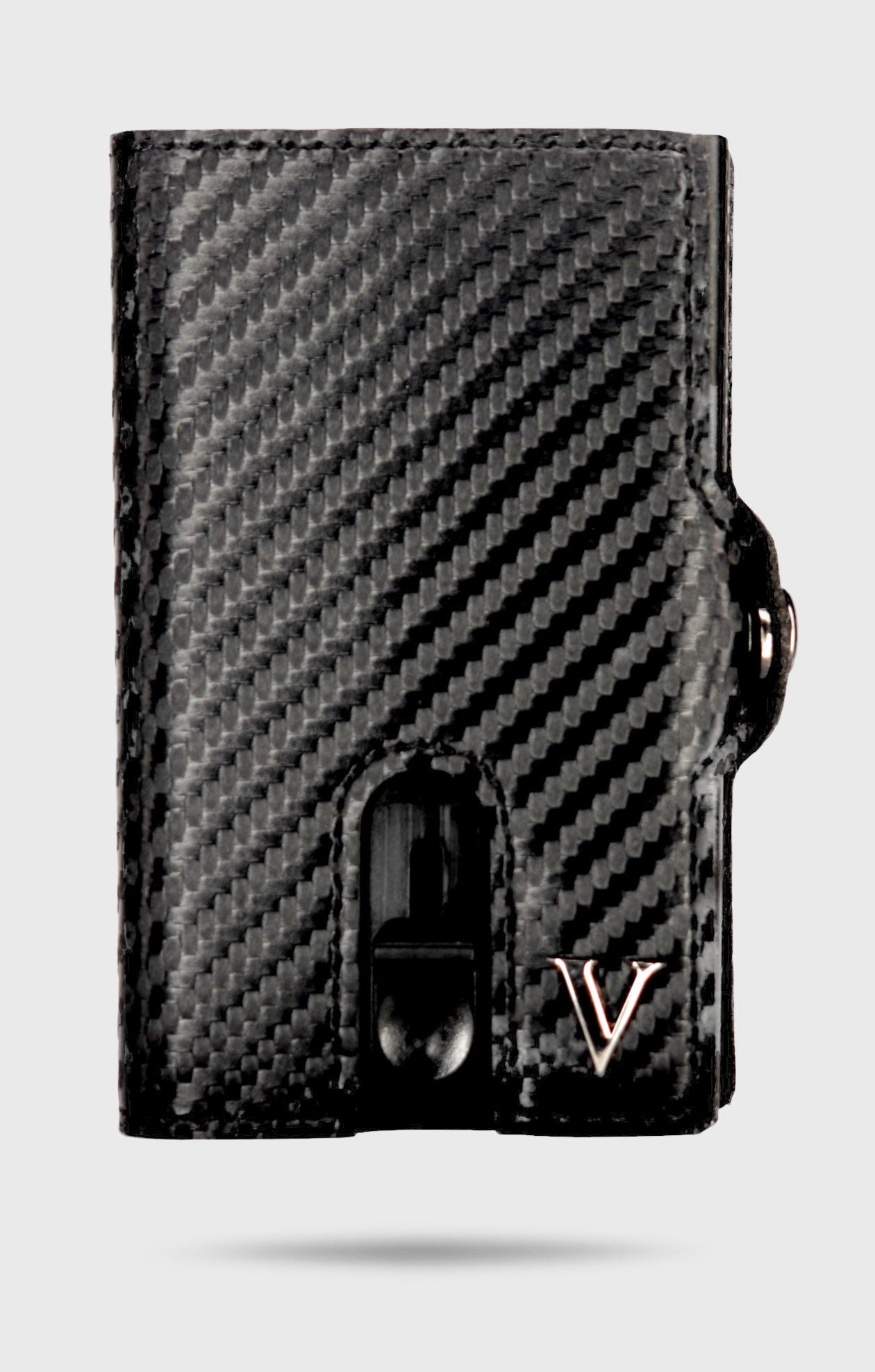 VICOIR Evo Slim Wallet Kartenhalter Carbon Schwarz