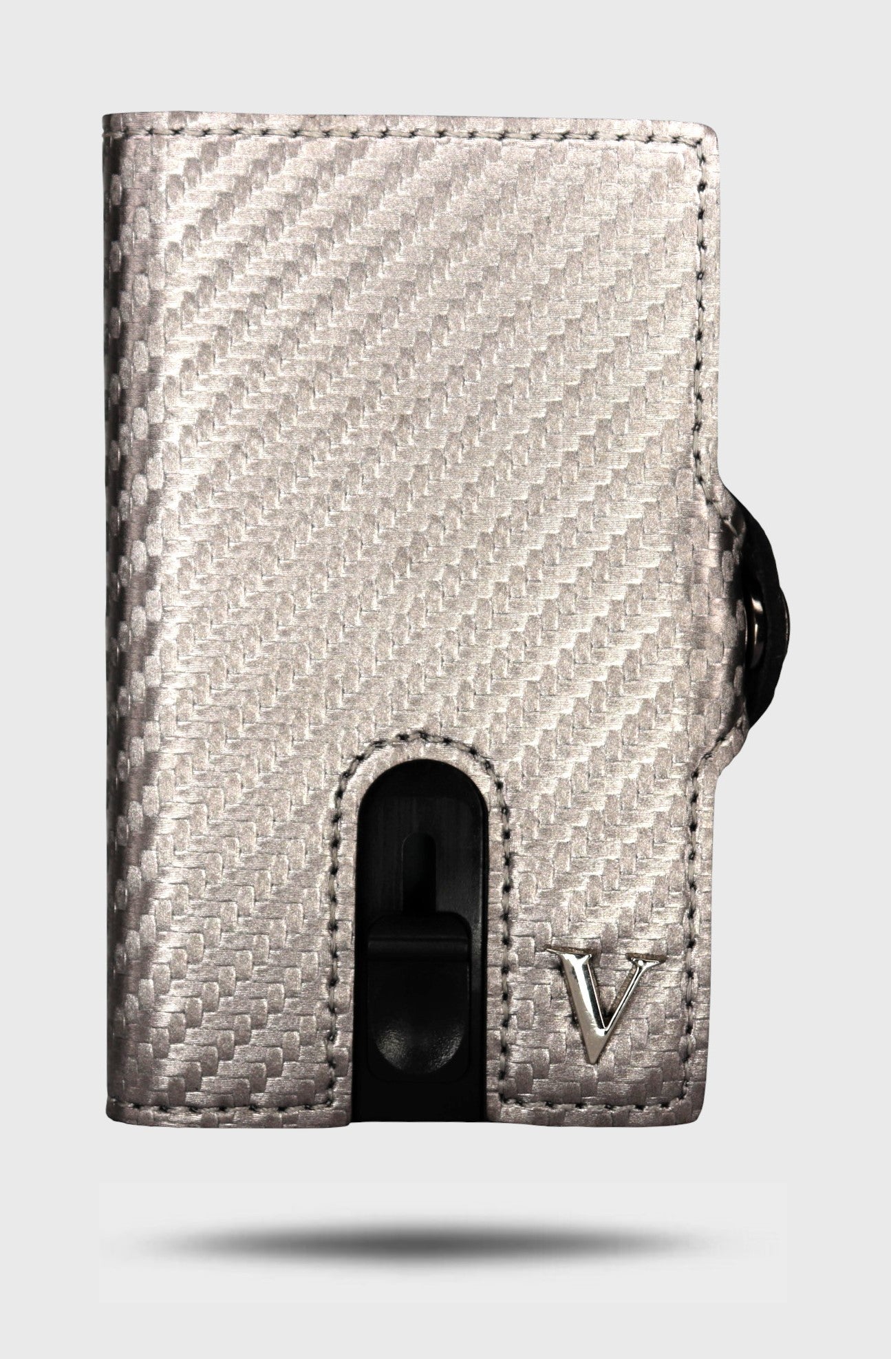 VICOIR EvoSlim Wallet Carbon Silver