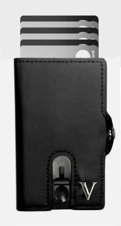 Slim Wallet Leder EC-Karten Schieber Kartenhalter